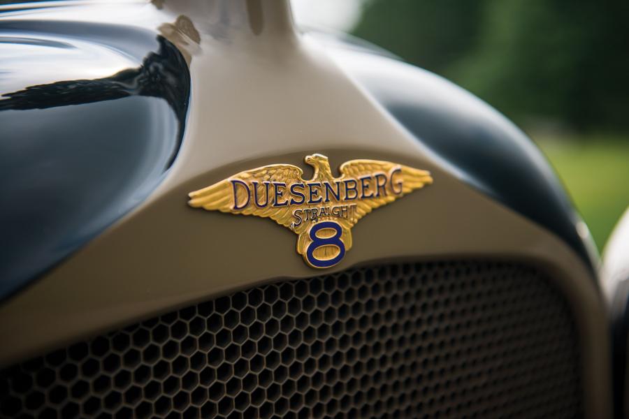 Логотип Duesenberg A977/1373 Sport Phaeton by Fleetwood 1923 года  (фото 28 из 32)
